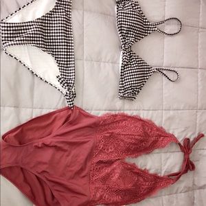 Two bathing suits! Sold together or separate